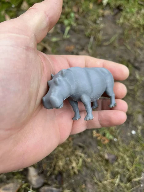 Mô hình Gia đình hà mã (Hippo family) đáng yêu - Image 3