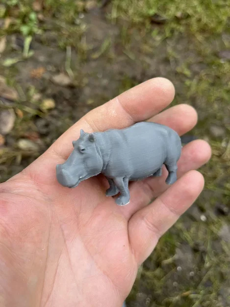 Mô hình Gia đình hà mã (Hippo family) đáng yêu - Image 6