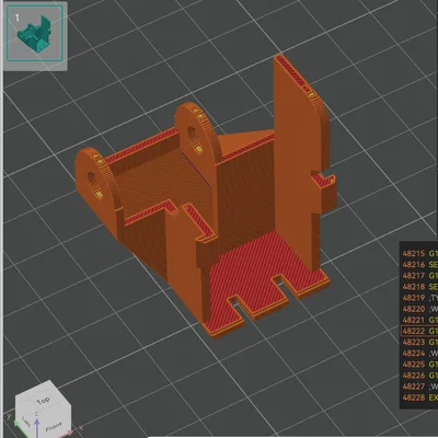 Giá đỡ xích cáp tối giản cho máy in 3D Sovol SV08