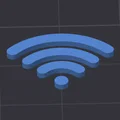 Mô hình biểu tượng WiFi (Wifi Sign Symbol) in 3D - Thumbnail 1