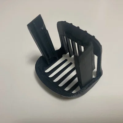 Lược căn độ dài râu thay thế cho tông đơ Philips HC và BT (In 3D)