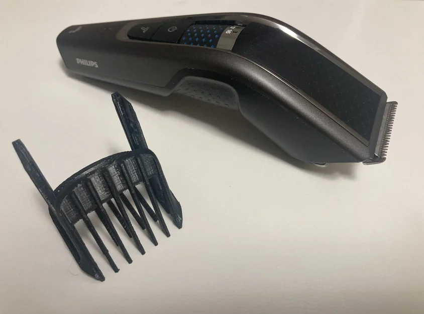 Lược căn độ dài râu thay thế cho tông đơ Philips HC và BT (In 3D) - Image 4