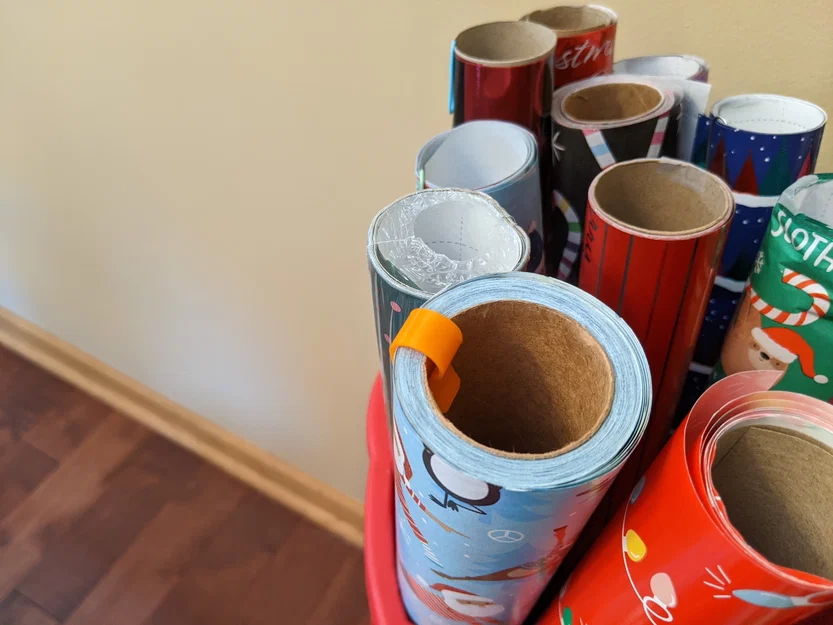 Kẹp Giữ Giấy Gói Quà (Wrapping Paper Clip v3) - In 3D Tiện Lợi - Image 2