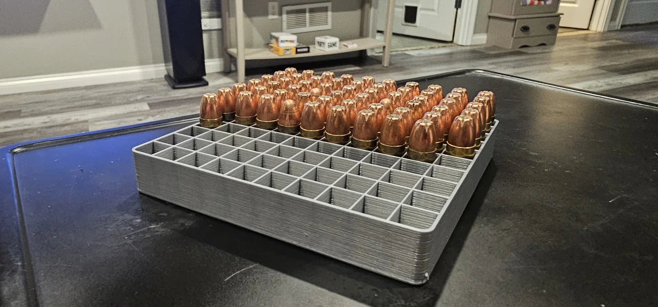 Hộp đựng đạn 9mm 100 viên - Phụ kiện 3D cho người bắn súng - Image 2