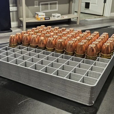Hộp đựng đạn 9mm 100 viên - Phụ kiện 3D cho người bắn súng