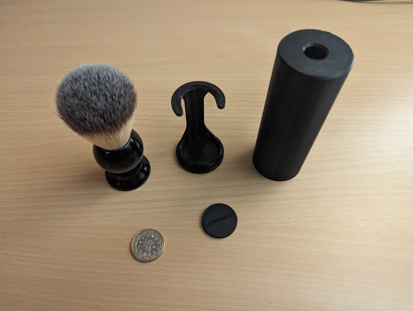 Hộp đựng cọ cạo râu du lịch kèm giá đỡ V2 (có thể tùy chỉnh) - Image 2