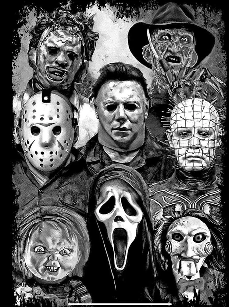 Tác phẩm phù điêu các nhân vật kinh dị (Horror Villain) - Image 1