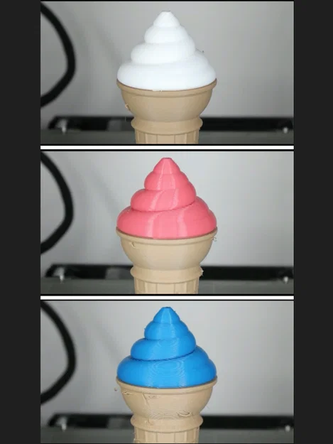 Mô hình kem ốc quế (Ice Cream Cone) - Image 1