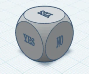 Xúc xắc quyết định 'Yes or No' - Mẫu in 3D giải trí cực vui - Image 2