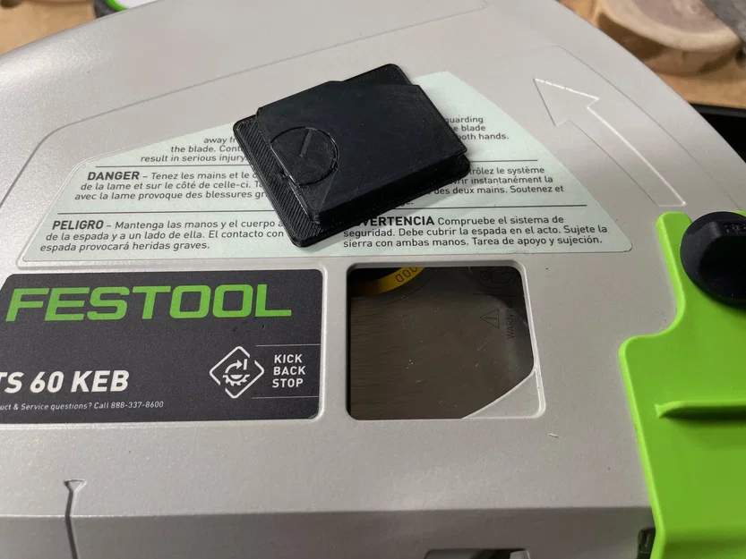 Nắp chắn bụi trục lưỡi cưa Festool TS60 - Image 2