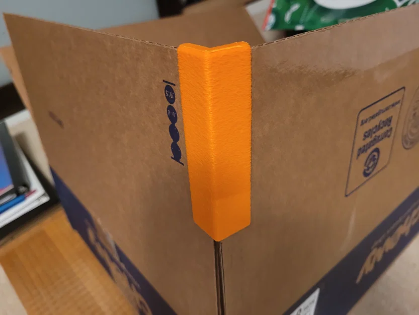 Đầu nối góc thùng carton 3D - Giải pháp gia cố trạm phun sơn cực tiện - Image 1