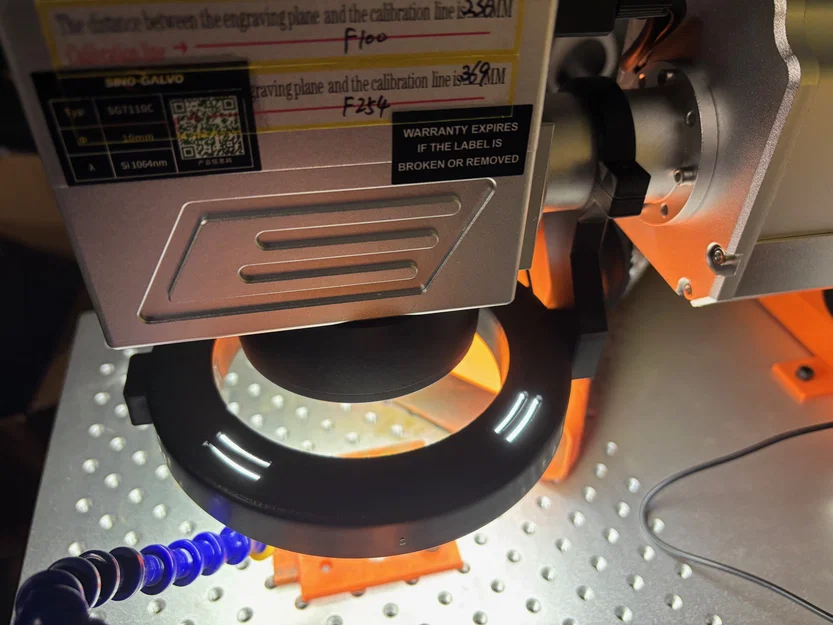 Fiber Laser - Ngàm gắn đèn Ring Light - Image 1