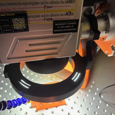Fiber Laser - Ngàm gắn đèn Ring Light