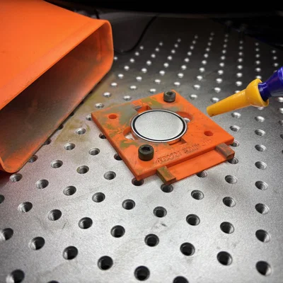 Fiber Laser - Ngàm gắn đèn Ring Light