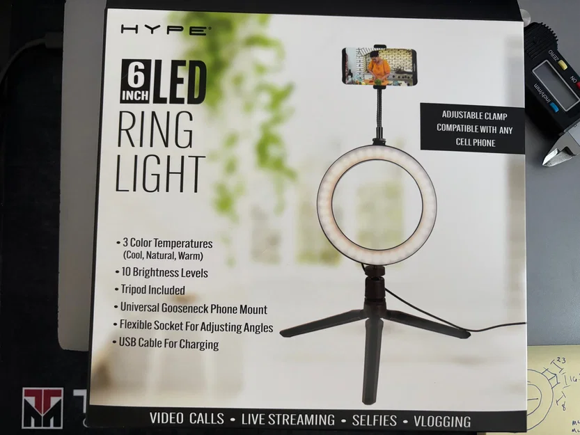 Fiber Laser - Ngàm gắn đèn Ring Light - Image 3