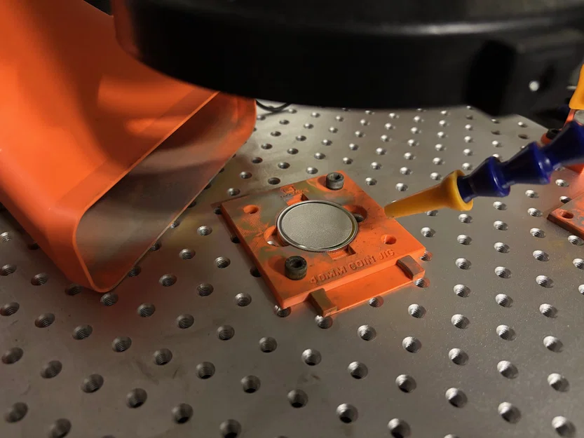 Fiber Laser - Ngàm gắn đèn Ring Light - Image 4