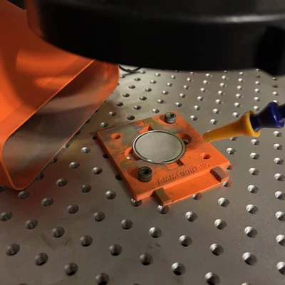 Fiber Laser - Ngàm gắn đèn Ring Light