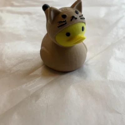 Mô hình 3D Cat Duck - Chú mèo vịt trang trí siêu đáng yêu