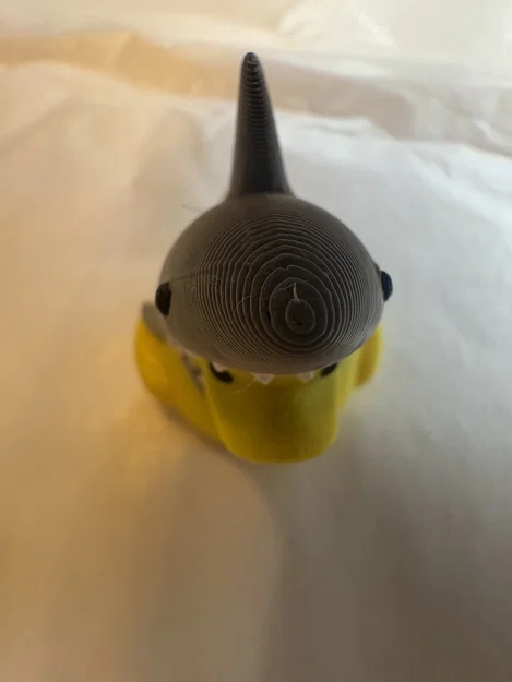 Mô hình Shark Duck trang trí bàn làm việc cực đáng yêu - Image 2