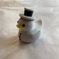 Mô hình chú vịt tuyết Frosty (Frosty the Snow Duck) trang trí Noel - Thumbnail 4