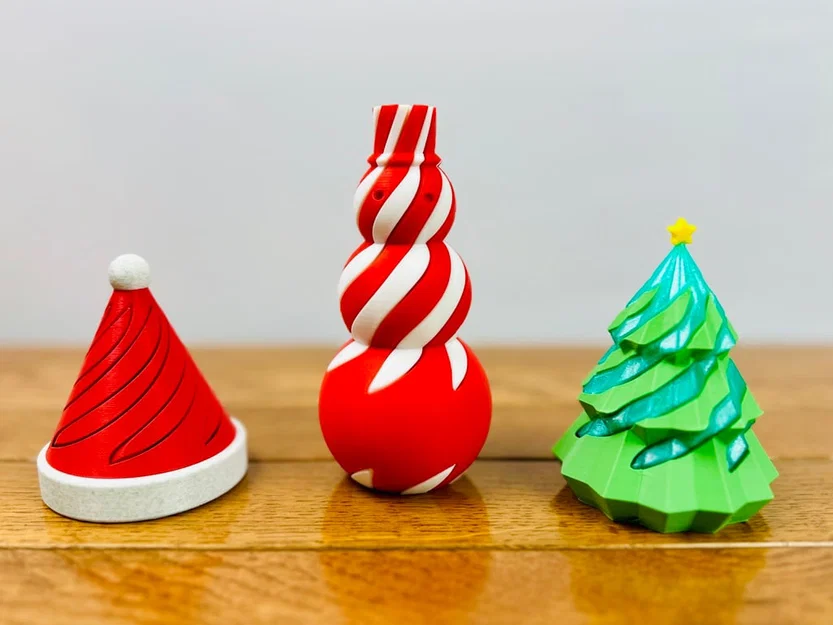 Bộ Sưu Tập Spiral Fidget Chủ Đề Giáng Sinh Độc Đáo - Image 1