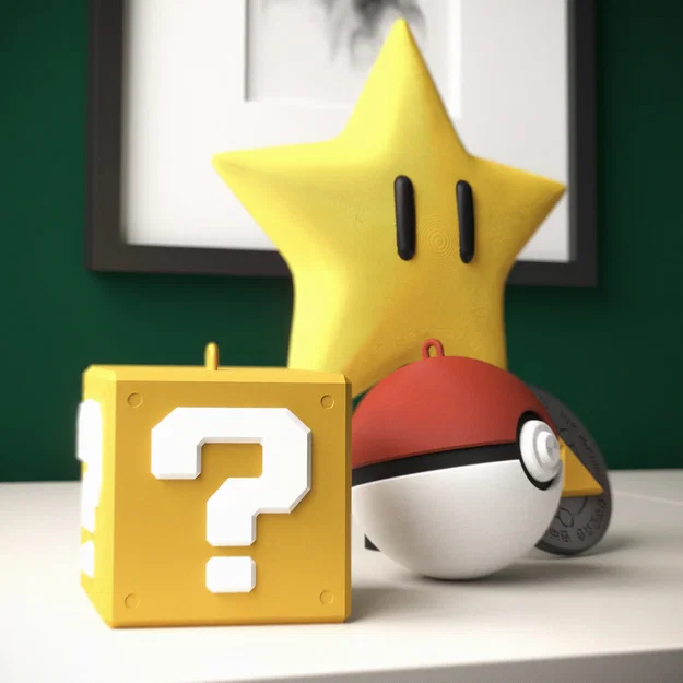 Mô hình trang trí cây thông Noel chủ đề Nintendo - Image 3