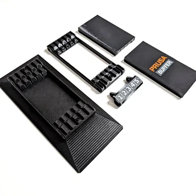 MMU3 Buffer: phiên bản đứng, có nắp đậy, nhiều màu