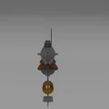 Mô hình tàu ngầm H.L. Hunley (CSS Hunley) - Thumbnail 2