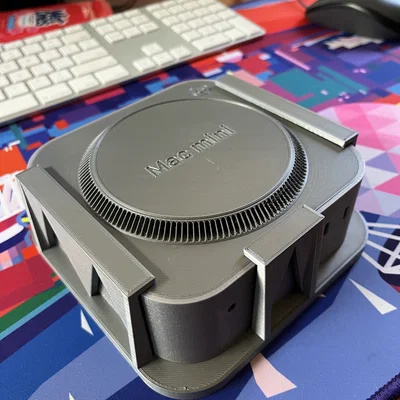 Ngàm treo VESA 100x100mm cho Mac Mini M4 (2024)