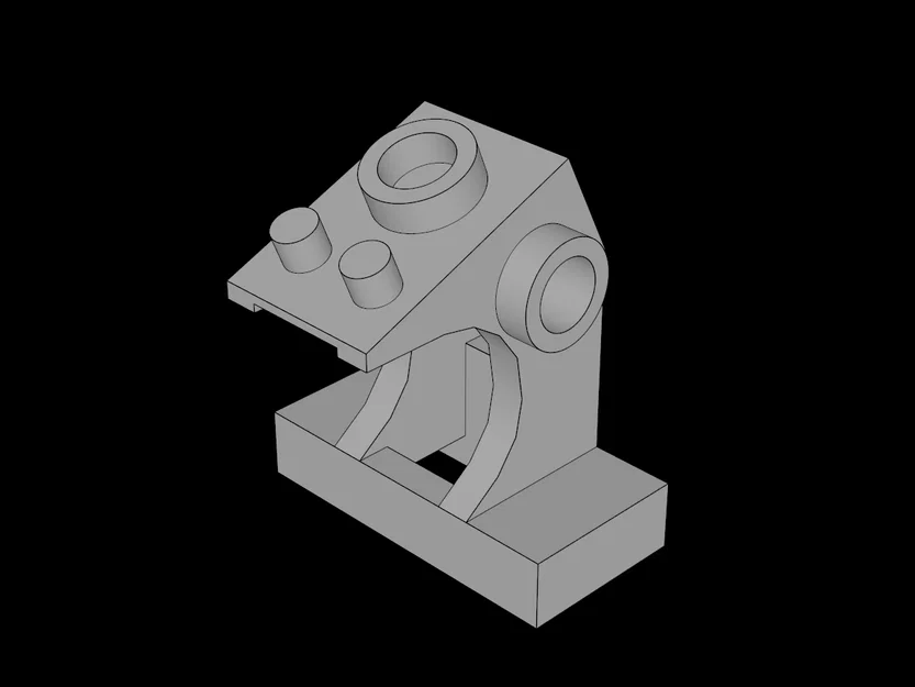 Mô hình gạch lắp ghép Lego tương thích Tile 1x2 with Console - Image 1