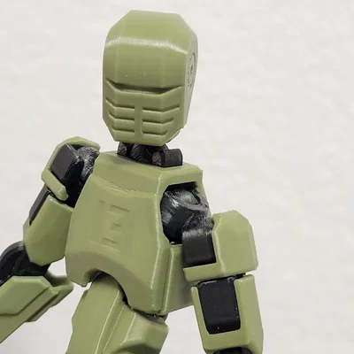 Mẫu đầu thay thế phong cách chiến binh cho mô hình Dummy 13