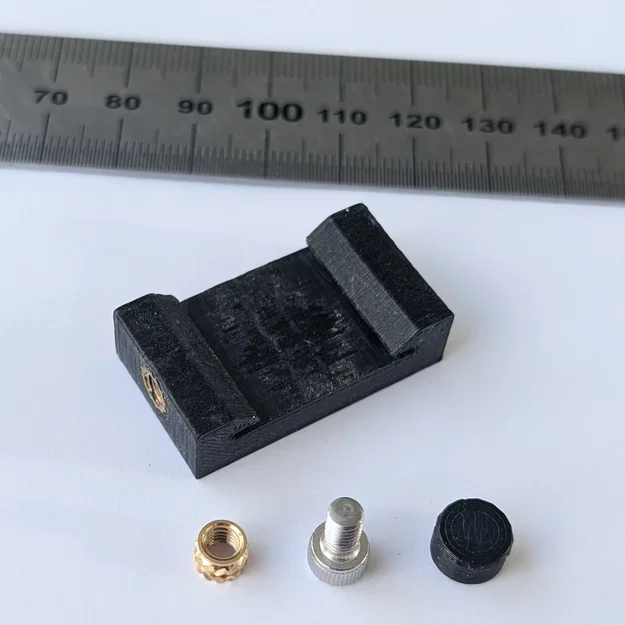 Chặn thước (Ruler stop block) cho thước lá thép - Image 2