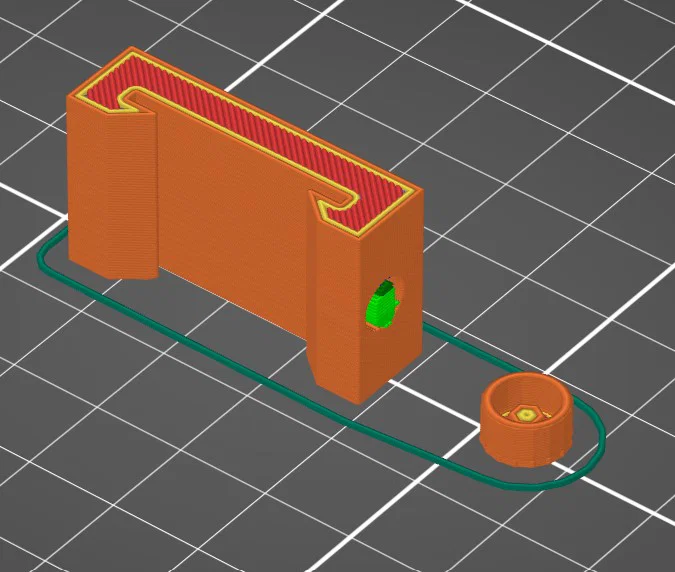 Chặn thước (Ruler stop block) cho thước lá thép - Image 3