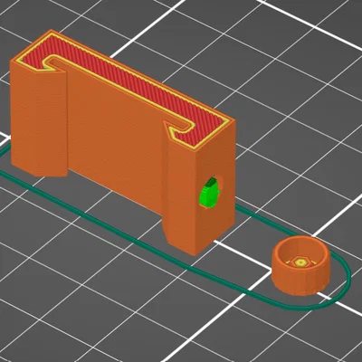 Chặn thước (Ruler stop block) cho thước lá thép