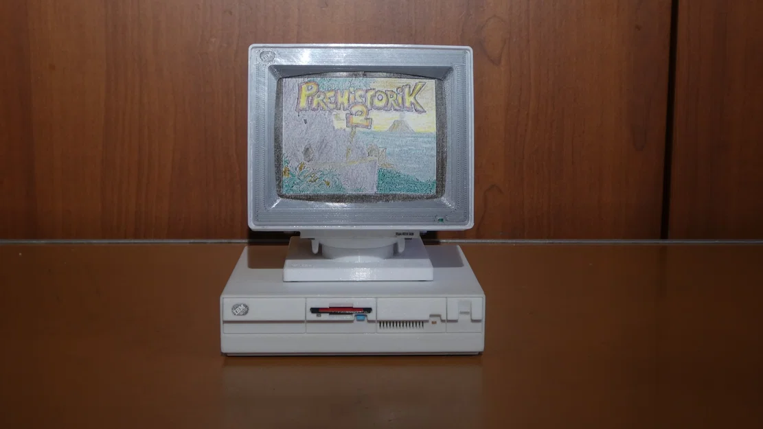 Mô hình màn hình CRT IBM PS/2 Color Display 8512 tỉ lệ 1:4 - Image 2