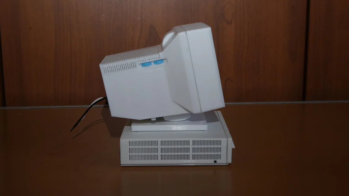 Mô hình màn hình CRT IBM PS/2 Color Display 8512 tỉ lệ 1:4 - Image 4