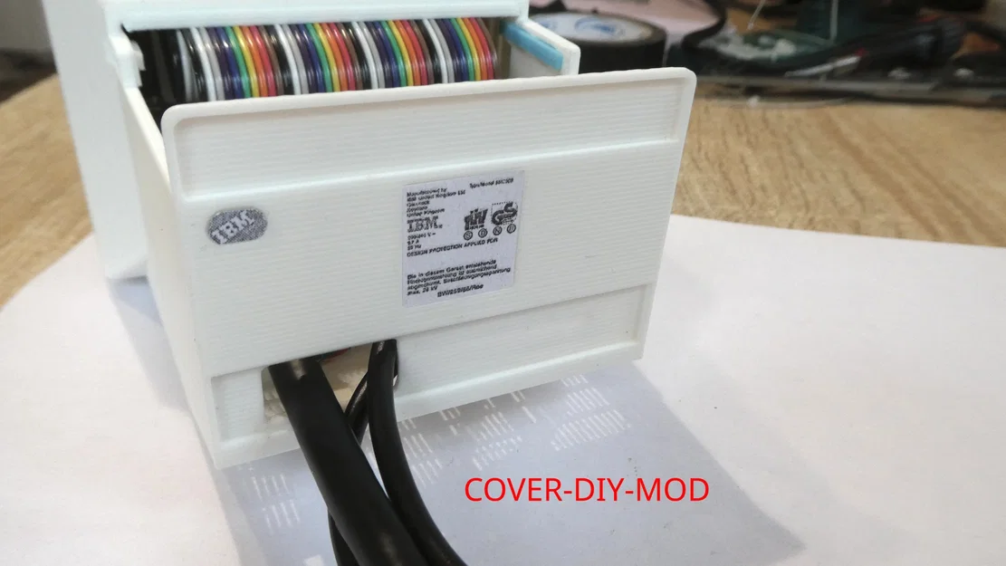 Mô hình màn hình CRT IBM PS/2 Color Display 8512 tỉ lệ 1:4 - Image 12