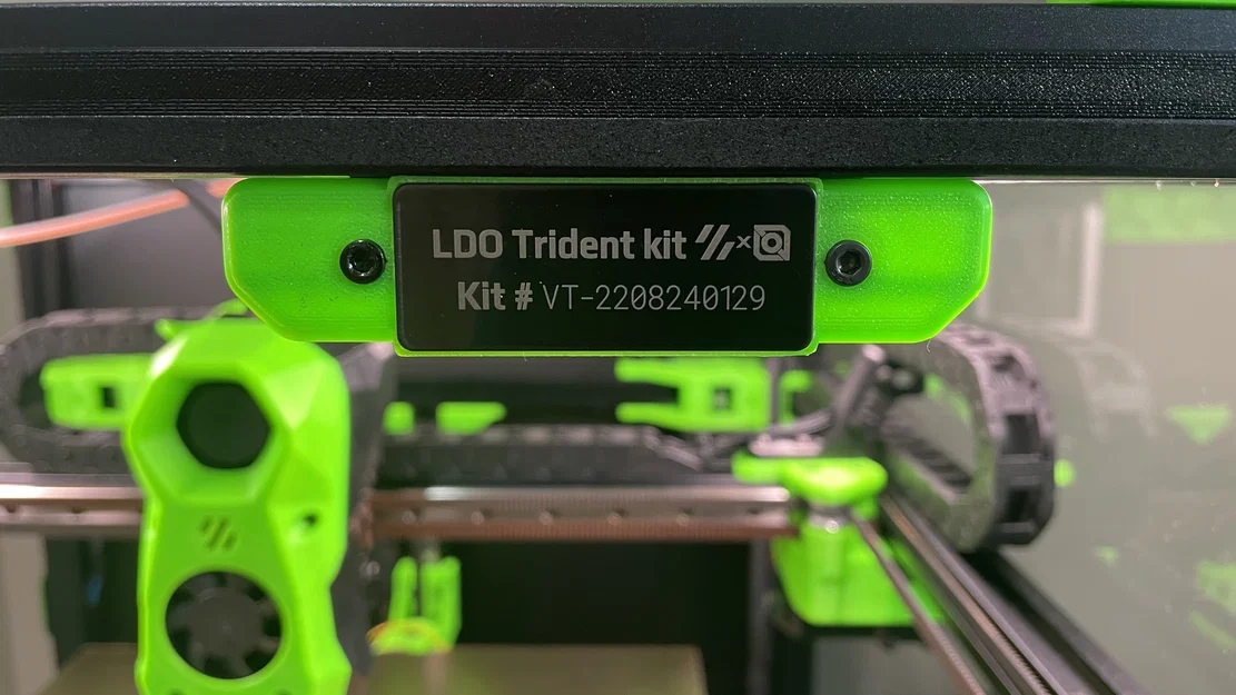 Ngàm gắn tấm Serial Plate LDO & Voron dưới thanh nhôm - Image 1