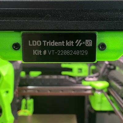 Ngàm gắn tấm Serial Plate LDO & Voron dưới thanh nhôm