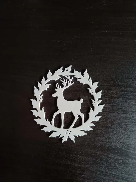 Mẫu in 3D đồ trang trí Giáng sinh hình tuần lộc siêu đẹp - Image 2