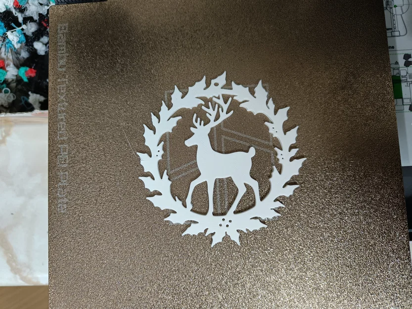 Mẫu in 3D đồ trang trí Giáng sinh hình tuần lộc siêu đẹp - Image 4