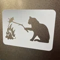 Mèo nướng chuột - Khuôn mẫu Stencil - Thumbnail 2