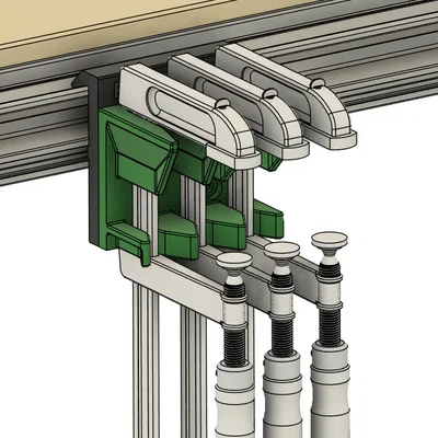Giá treo kẹp F thông minh cho hệ thống bàn làm việc Festool MFT