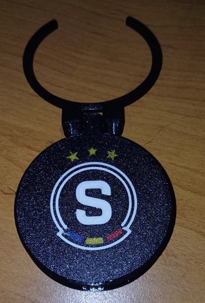 Nắp đậy lon bia AC Sparta Praha in 3D - Phụ kiện độc đáo cho fan bóng đá - Image 1