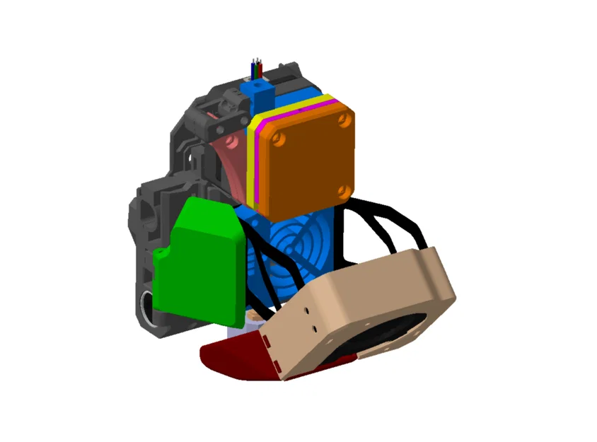 MK4S+ Extruder (STEP) - Image 1
