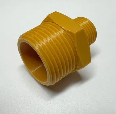 Khớp nối chuyển đổi ren ống 1 inch sang 1/2 inch NPT - Image 2