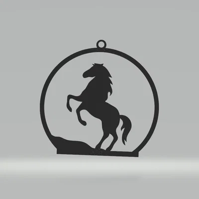 Tranh treo tường hình ngựa nghệ thuật 3D độc đáo cho không gian sống