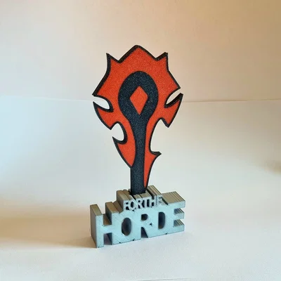 Mô hình cúp For The Horde - World of Warcraft