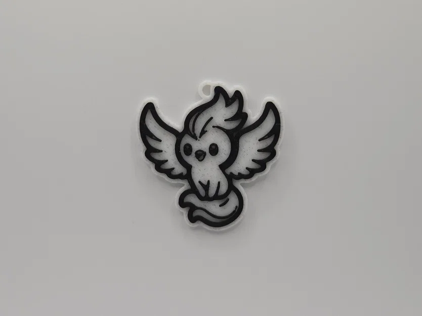 Móc khóa Phượng Hoàng 3D (Cute Fenix Keychain) đáng yêu - Image 1