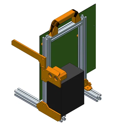 Khung máy Open-Frame Micro-ATX